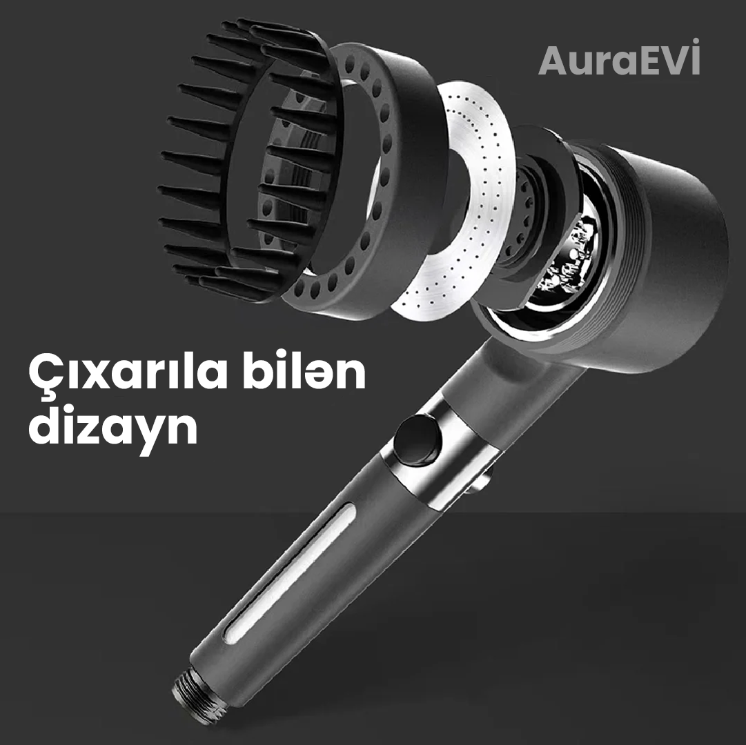 Filterli Duş Başlıqı