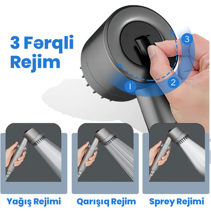 Filterli Duş Başlıqı