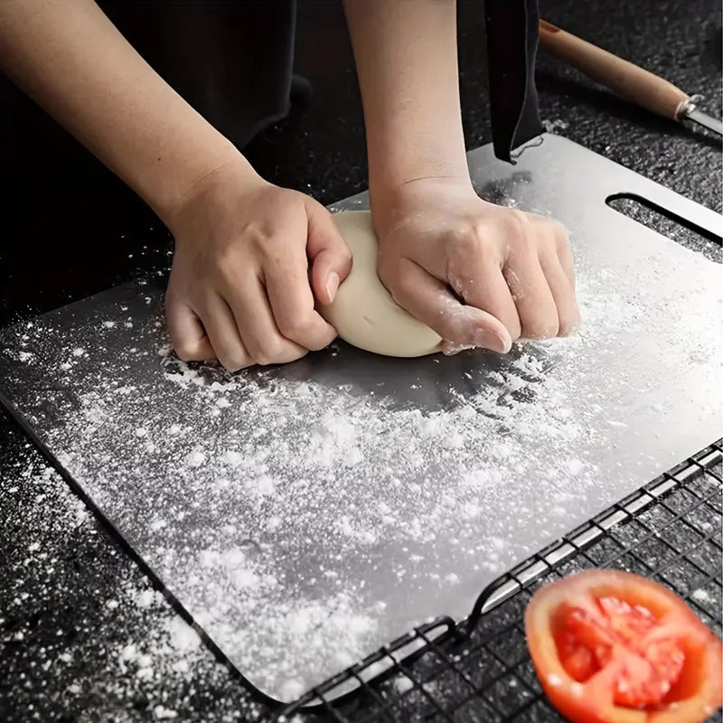 Premium Paslanmaz Polad Kəsmə Taxtası